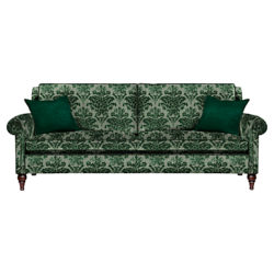 Duresta Kingsley 4 Seater Grand Sofa Mulsanne Emerald
